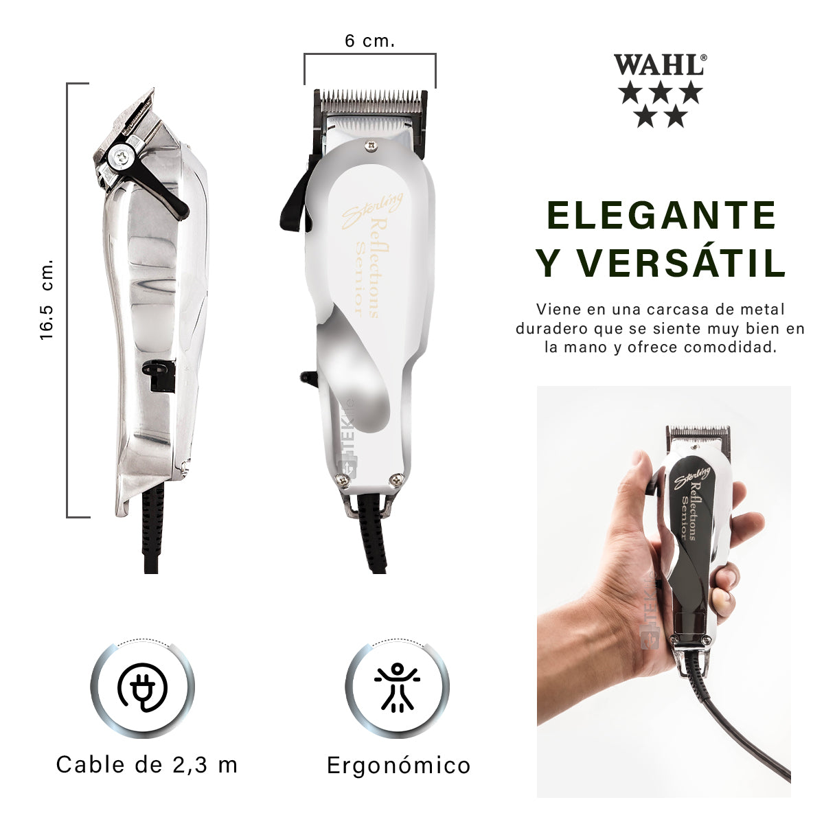 Clipper Profesional Wahl Sterling Reflections Senior