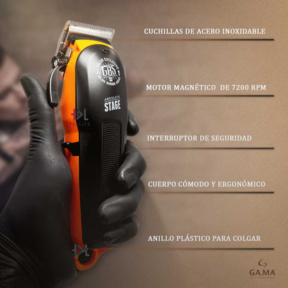 Combo Profesional Clipper Y Trimmer GBS Gama Italy