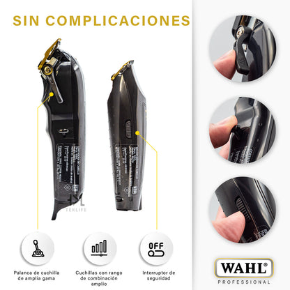 Combo Wahl Clipper Magic Clip Black, Trimmer Detailer Li Y Secadora Dryer