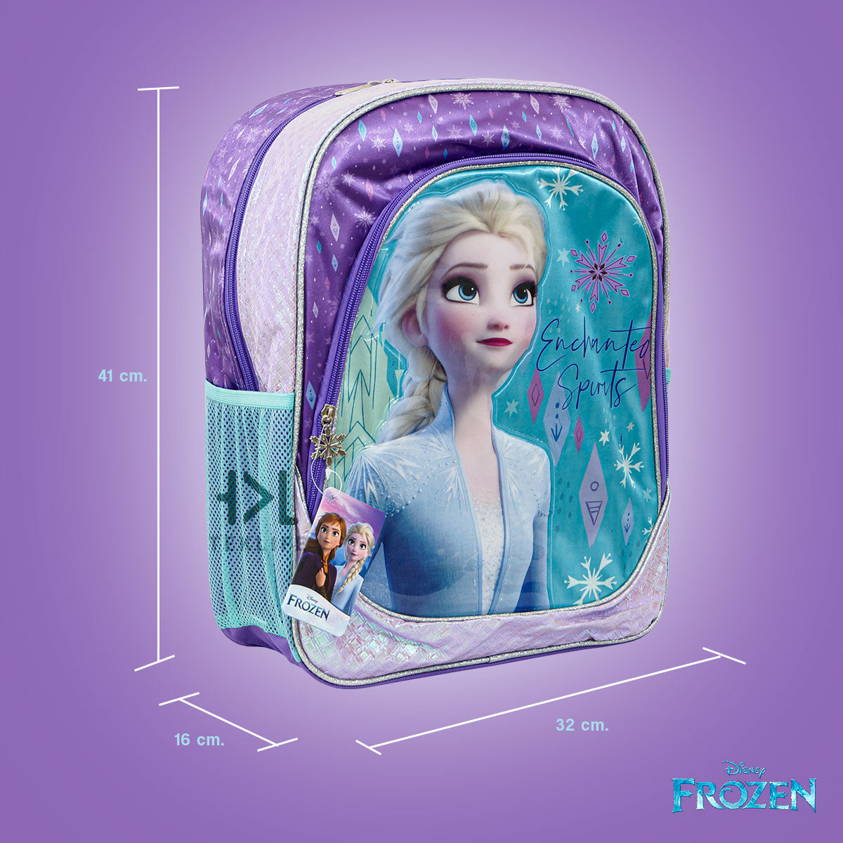Mochila Ruz Frozen Elsa Diseño 3D