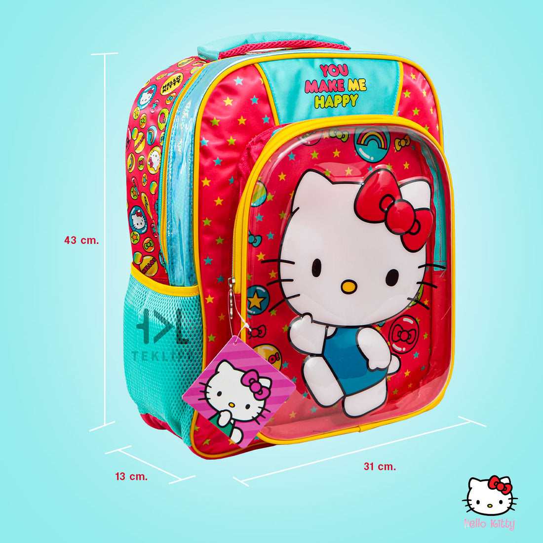 Mochila Ruz Hello Kitty Diseño 3D