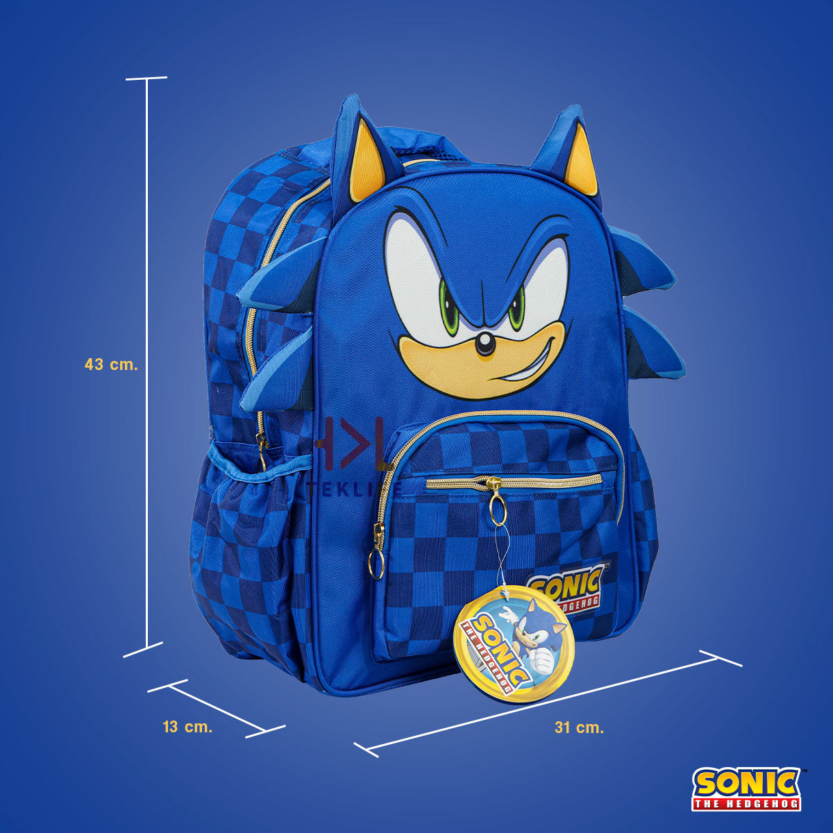 Mochila Ruz Sonic Diseño 3D