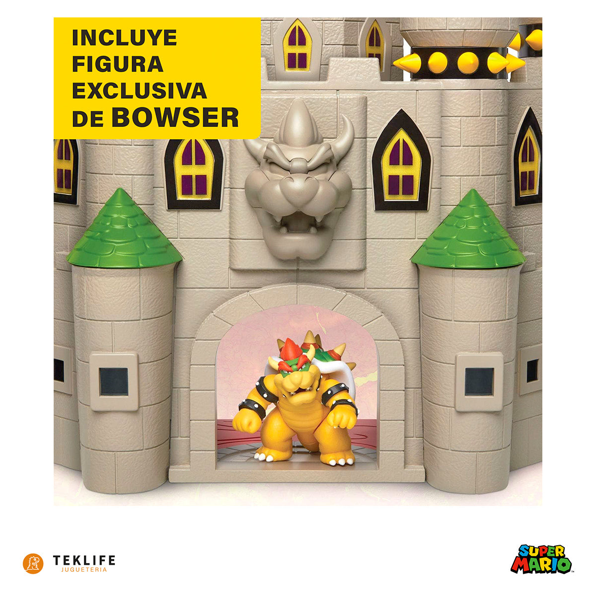 Playset Castillo Deluxe Bowser Super Mario