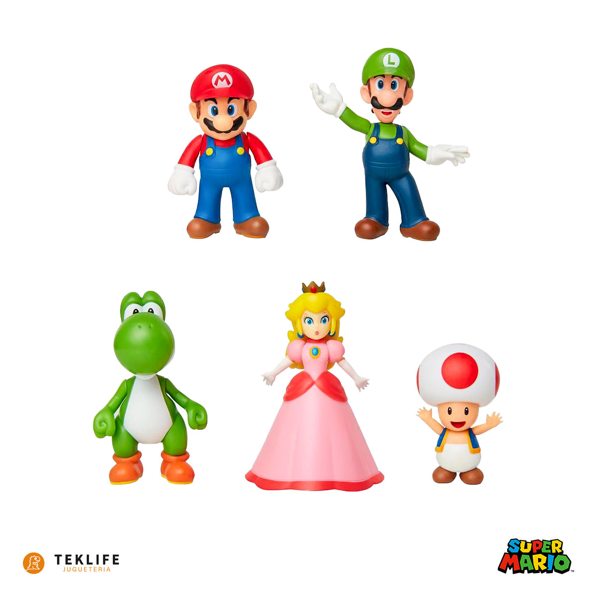 Figuras De Personajes Mario Bros