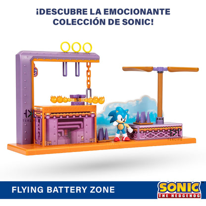 Juguete de Sonic The Hedgehog Figuras Flying Battery Zone