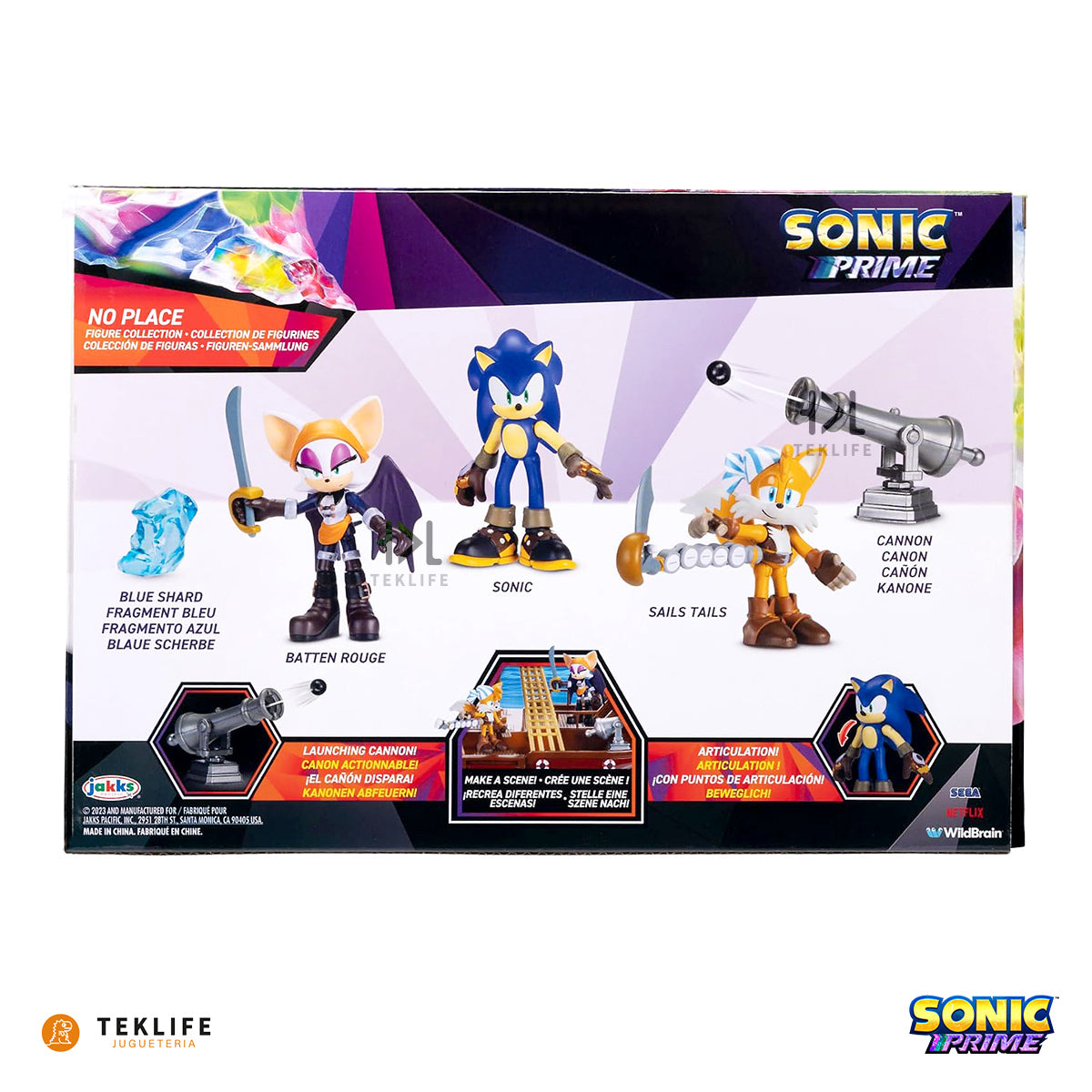Set de Figuras Sonic Prime Collection