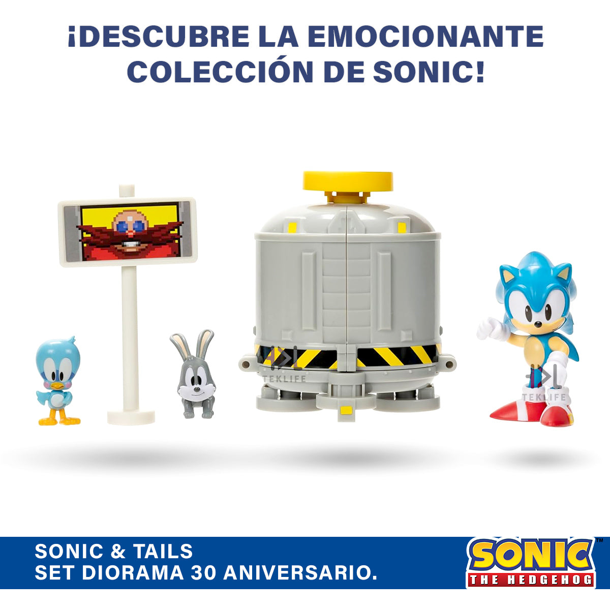 Set Sonic The Hedgehog 30 Aniversario, Sonic &amp; Tails
