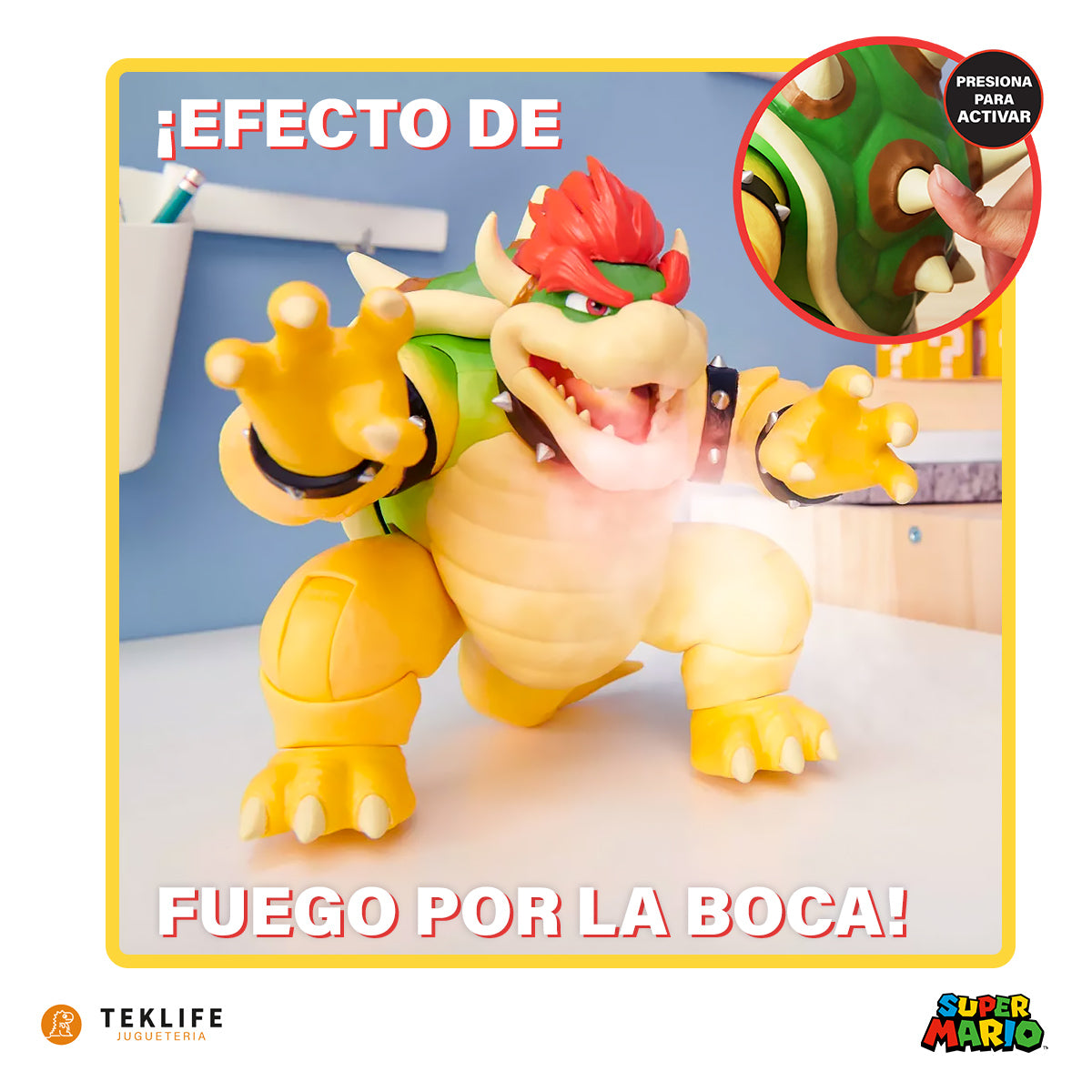 Figura De Acción Bowser Super Mario Bros