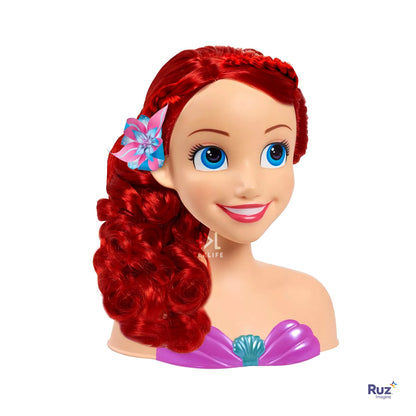Cabeza De Muñeca Para Peinar Princesa Disney Ariel Ruz