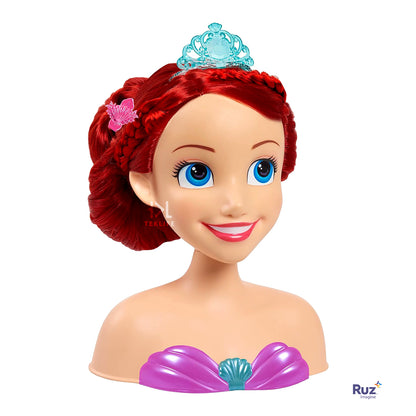 Cabeza De Muñeca Para Peinar Princesa Disney Ariel Ruz