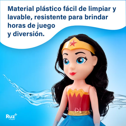 Muñeca Toddler Super Hero Wonder Woman Dc Coleccionable Ruz