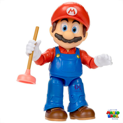 Set de Figuras de Colección Articuladas de Super Mario Bros La Película