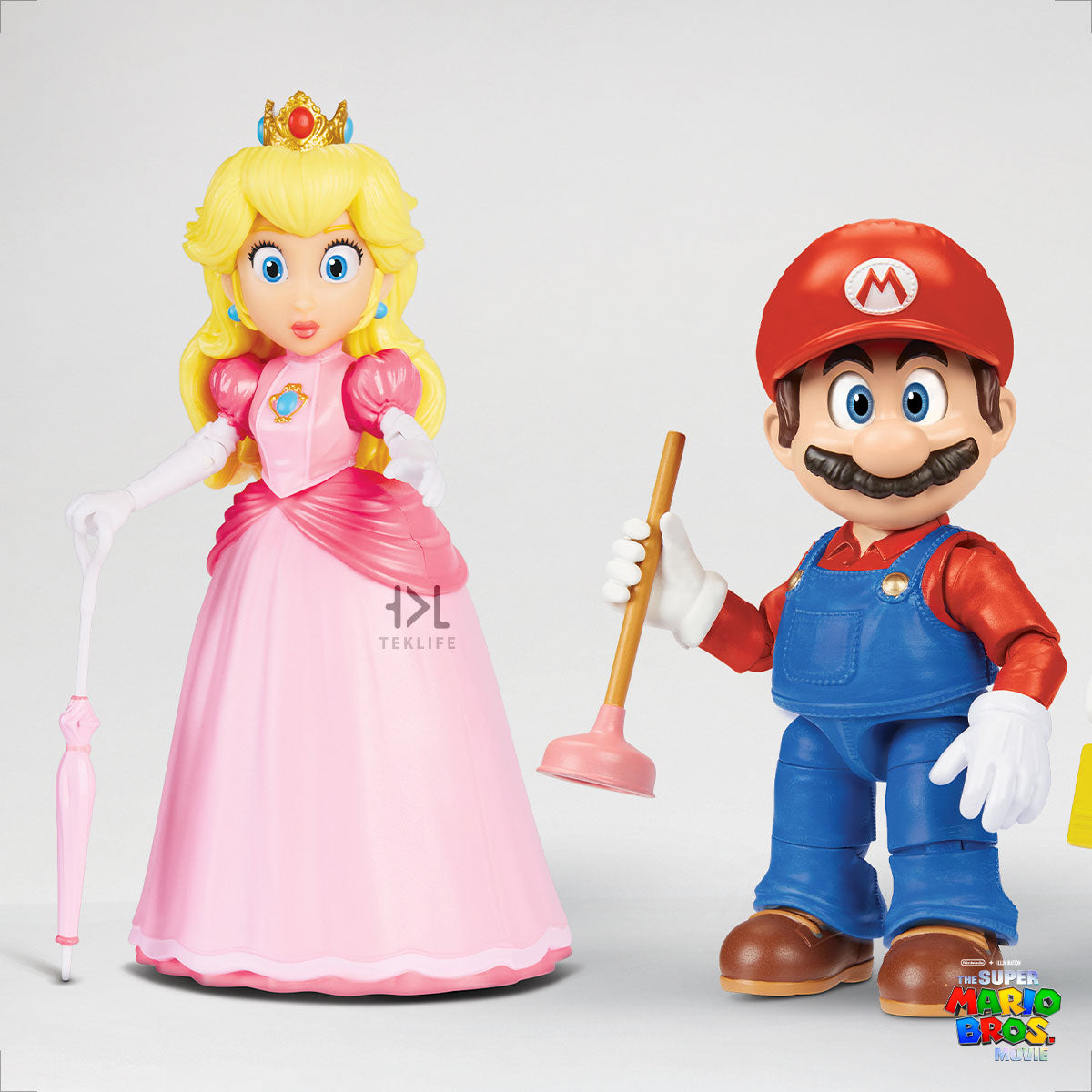 Figura Articulada Peach Super Mario Bros La Película Original