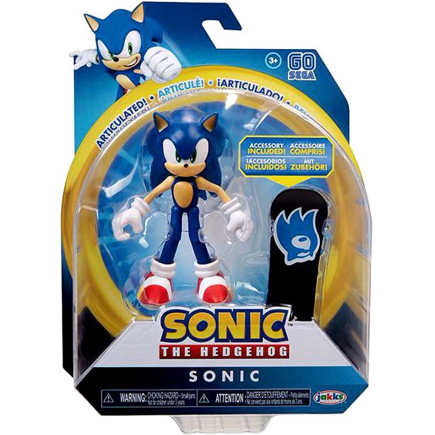 Figura Articulada De Sonic Hedgehog