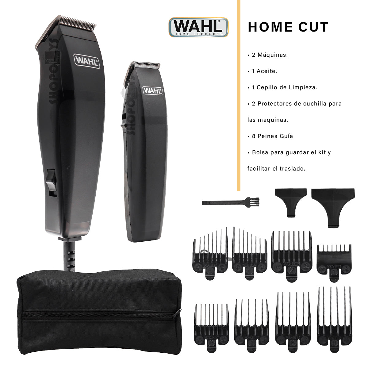 Combo Casero Wahl Homecut  Clipper y Trimmer