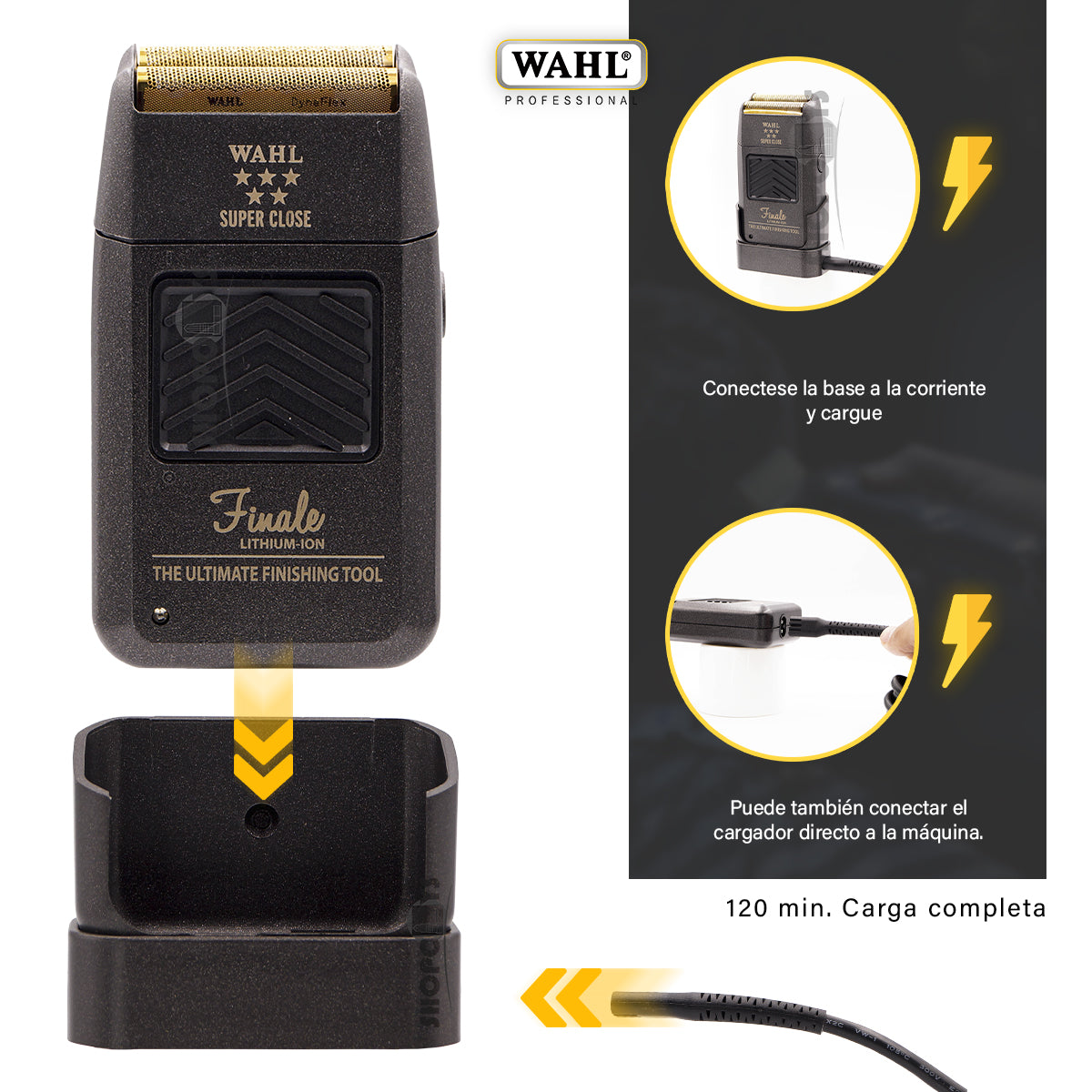 Shaver Profesional Inalámbrica WAHL Finale 5 Star