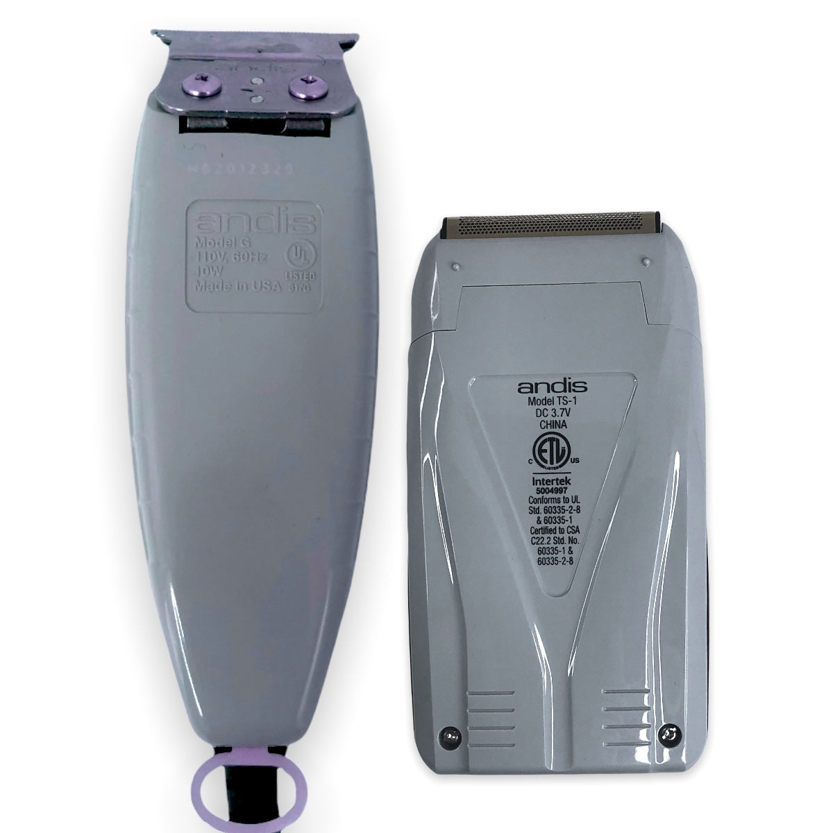 Combo Profesional Andis Finishing Shaver y Trimmer